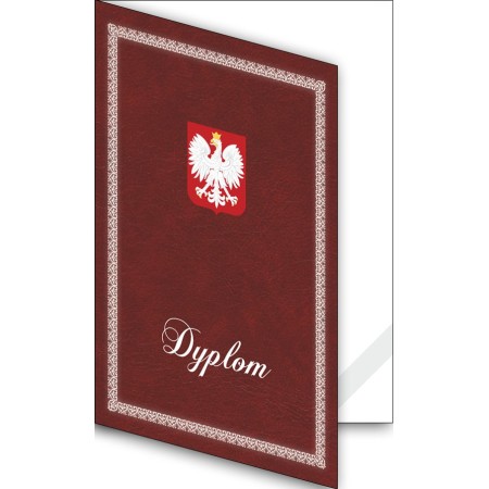 1824-333-700 Okładka okolicznościowa - Dyplom - wzór 21, z paskiem narożnym
