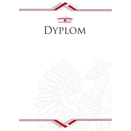 1829-314-006 Dyplom dla Służby Zdrowia - wzór 46