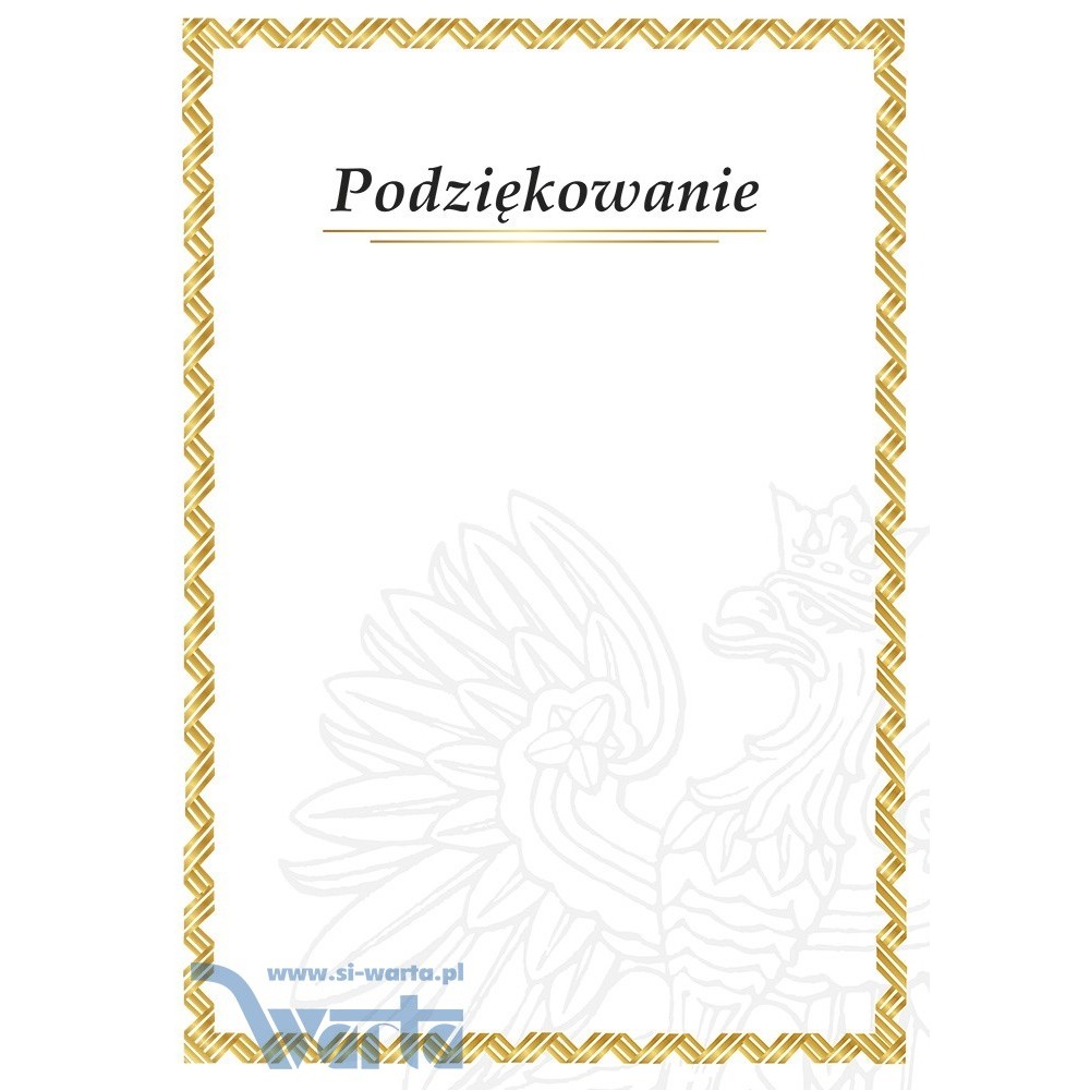 1829-314-006 Podziękowanie - wzór 52