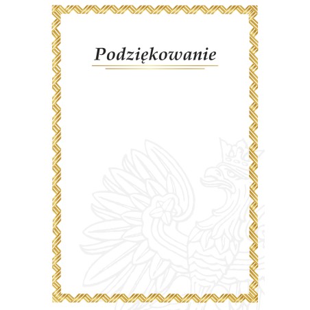 1829-314-006 Podziękowanie - wzór 52