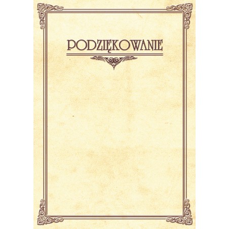 1829-314-006 Podziękowanie - wzór 54