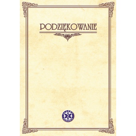 1829-314-006 Podziękowanie dla Służby Zdrowia - wzór 62