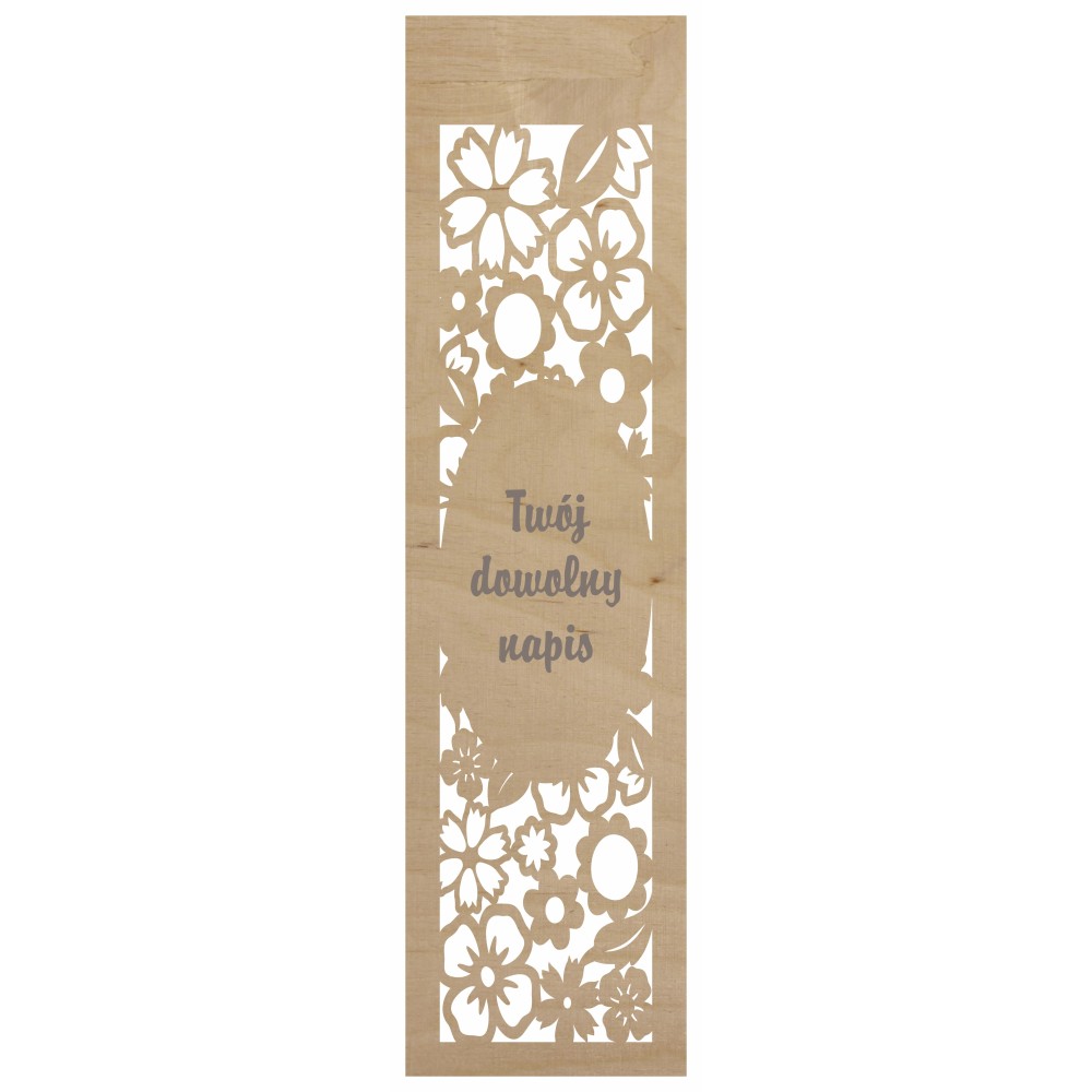 1822-126-425 Skrzynka na wino, alkohol, butelkę - ażurowa z grawerem - wzór 2