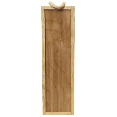 1822-126-425 Skrzynka na wino, alkohol, butelkę - ażurowa z grawerem - tył