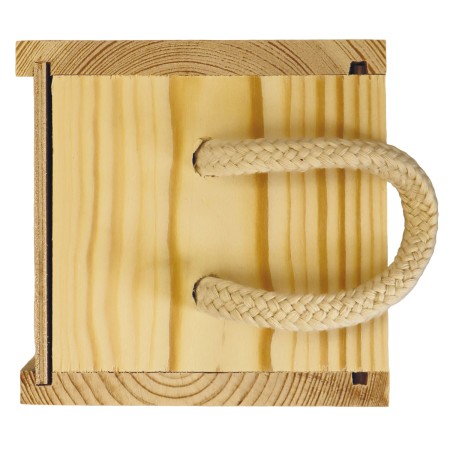 1822-126-420 Skrzynka na wino, alkohol, butelkę z kolorowym nadrukiem UV - uchwyt