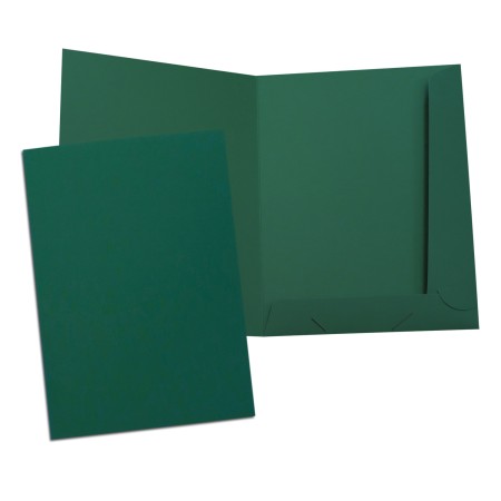 1824-333-020 Teczka 215x304 ofertowa, karton barwiony - zielony