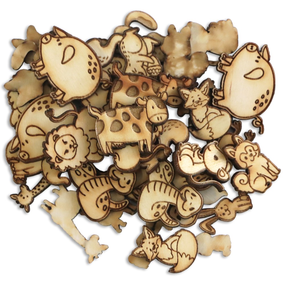 1822-126-448 Scrapki - komplet ozdób wzór 4