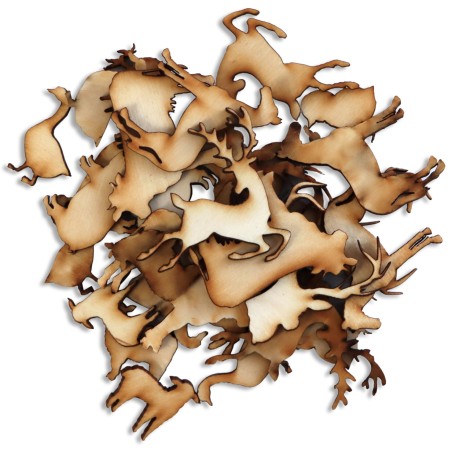 1822-126-448 Scrapki - komplet ozdób wzór 6