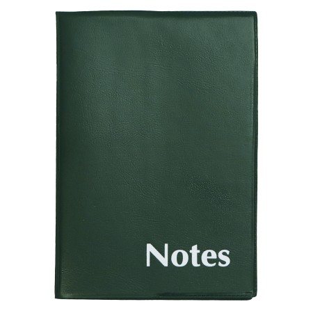 Notes 100x148, ~50k, okładka folia galanteryjna zieleń