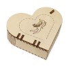 1822-126-454 Pudełko ozdobne serce, nadruk lub grawer, 13cm - wzór 3