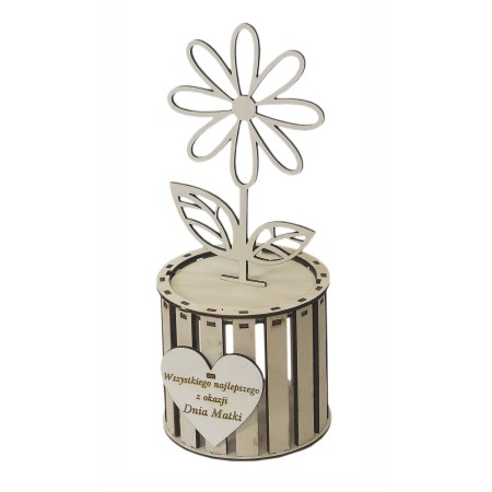 1822-126-400 Pudełko na cukierki, Upominek,  Kwiat box - wzór 11