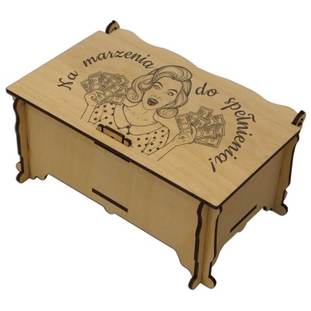 1822-126-430 Pudełko na banknoty