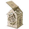 1822-126-470 Lampion Adwentowy na Roraty wys 19 cm wzór 2