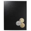 Album na monety 240x315, 3k, z zamkiem, okleina introligatorska - okładka