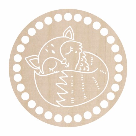 1822-126-471 Baza do makramy 15 cm - wzór 5