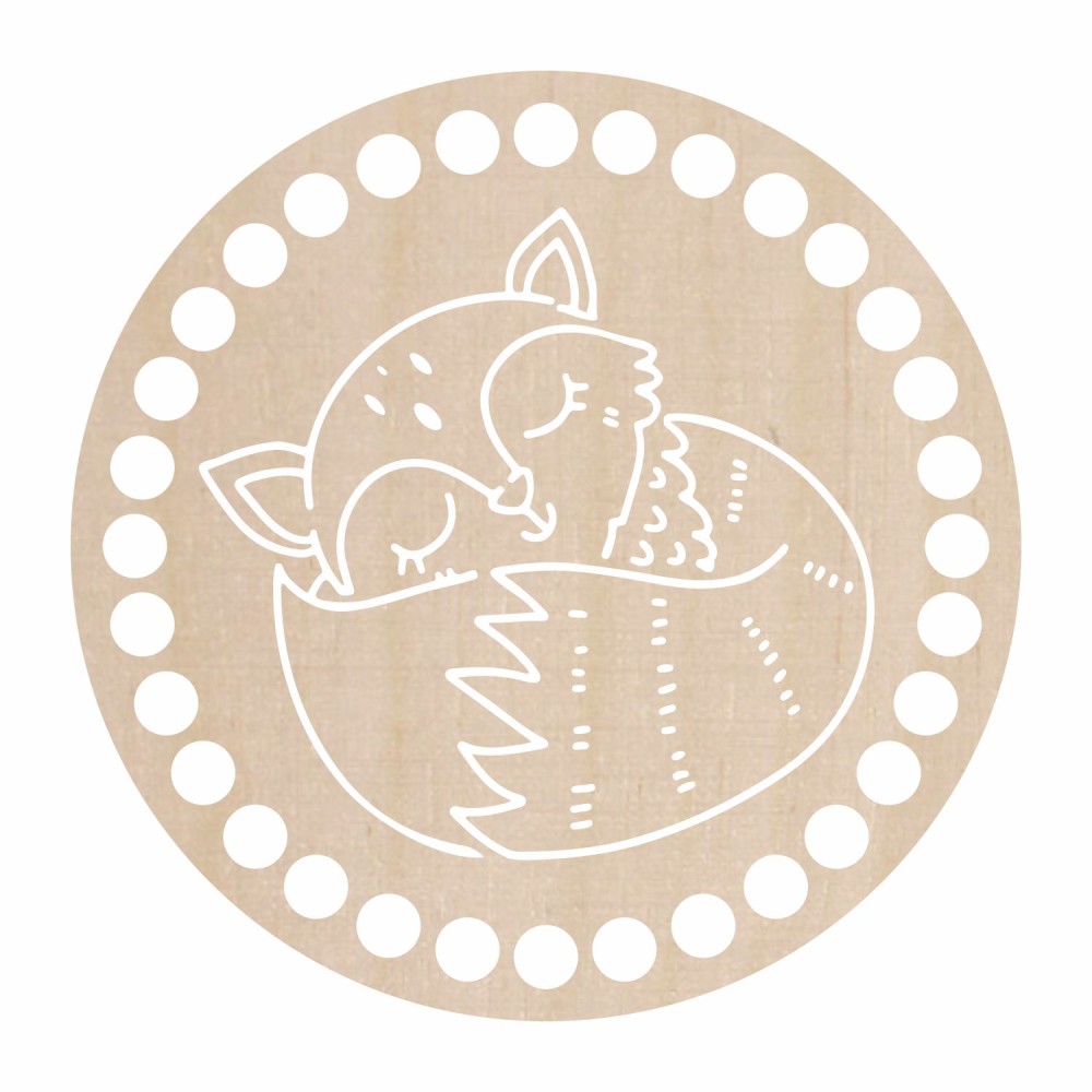 1822-126-471 Baza do makramy 15 cm - wzór 5