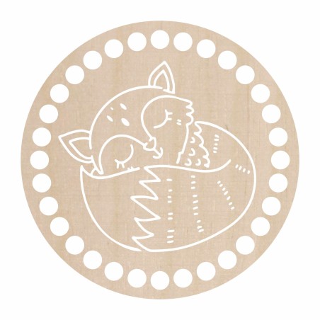 1822-126-471 Baza do makramy 15 cm - wzór 5