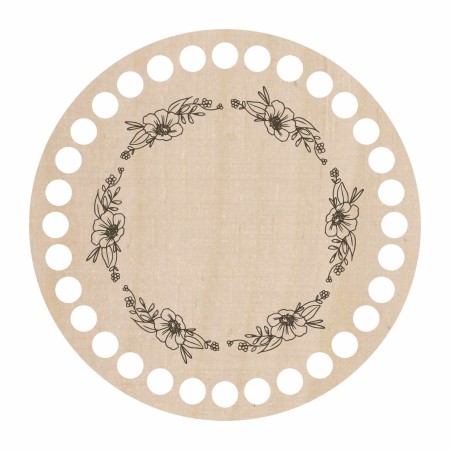 1822-126-471 Baza do makramy 15 cm - wzór 8