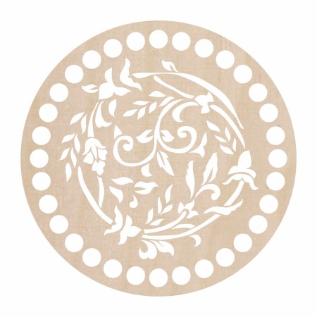 1822-126-471 Baza do makramy 15 cm - wzór 9