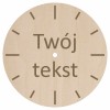 1822-126-473 Tarcza do zegara ściennego - wzór 6 twój własny tekst