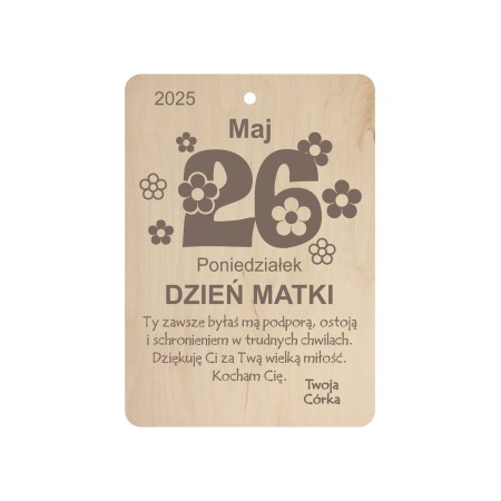 1822-126-477 Kartka z kalendarza - wzór 4