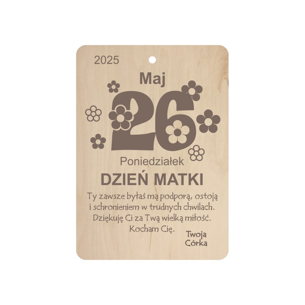 1822-126-477 Kartka z kalendarza - wzór 4