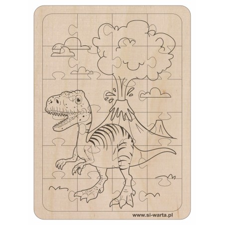 1822-126-478 Puzzle grawerowane A5 (7 wzorów) - wzór 3 1822-126-478 Puzzle grawerowane A5 (7 wzorów) - wzór 3