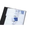 2883-999-026 Wizytownik ze skorowidzem na 200 wizytówek, 157x308, folia galanteryjna