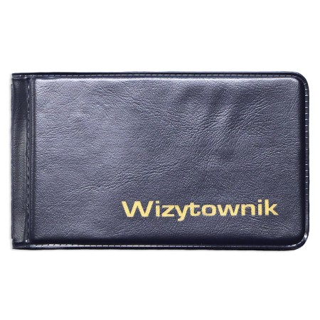 2883-999-008 Wizytownik na 12 wizytówek 116x65, folia galanteryjna