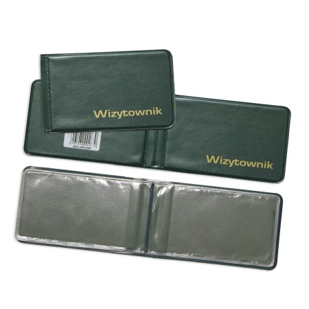 2883-999-008 Wizytownik na 12 wizytówek 116x65, folia galanteryjna