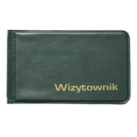 2883-999-008 Wizytownik na 12 wizytówek 116x65, folia galanteryjna