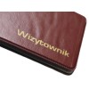 2883-999-008 Wizytownik na 12 wizytówek 116x65, folia galanteryjna