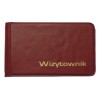2883-999-008 Wizytownik na 12 wizytówek 116x65, folia galanteryjna