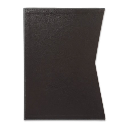 1829-110-001 Klaser filatelistyczny 215x305, 12k, z futerałem - czarny - futerał