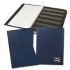 1829-110-001 Klaser filatelistyczny 215x305, 12k, z futerałem - granatowy