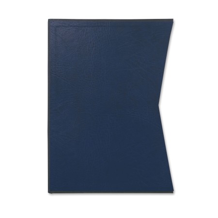1829-110-001 Klaser filatelistyczny 215x305, 12k, z futerałem - granatowy - futerał