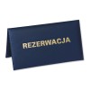 1824-339-146 Tabliczka Rezerwacja 155x85 - granat