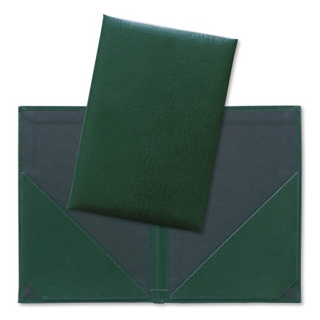 1824-339-147 Płatnik kelnerski 105x155 z kieszeniami - zieleń