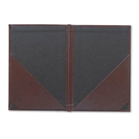 1824-339-147 Płatnik kelnerski 105x155 z kieszeniami - brąz