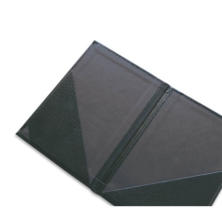 1824-339-147 Płatnik kelnerski 105x155 z kieszeniami - czarny