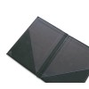 1824-339-147 Płatnik kelnerski 105x155 z kieszeniami - czarny