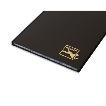 1829-110-004 Klaser filatelistyczny 215x302,  6k, z futerałem - czarny bok