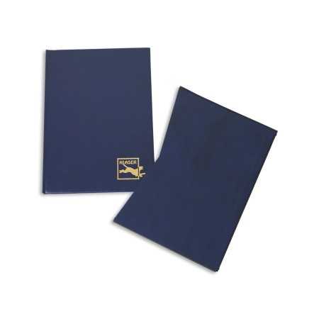 1829-110-004 Klaser filatelistyczny 215x302,  6k, z futerałem - granatowy z futerałem