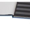 1829-110-008 Klaser filatelistyczny 215x302, 6k, z futerałem, okładka drukowana - niebieski blok
