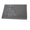 1829-110-008 Klaser filatelistyczny 215x302, 6k, z futerałem, okładka drukowana - szary bok