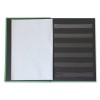 1829-110-008 Klaser filatelistyczny 215x302, 6k, z futerałem, okładka drukowana - zielony blok