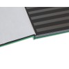 1829-110-008 Klaser filatelistyczny 215x302, 6k, z futerałem, okładka drukowana - zielony blok