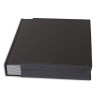 1829-110-010 Klaser filatelistyczny 215x305, 24k, z futerałem - czarny w futerale