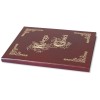 1829-319-082 Księga Gości złocona 255x320 - bordo grzbiet