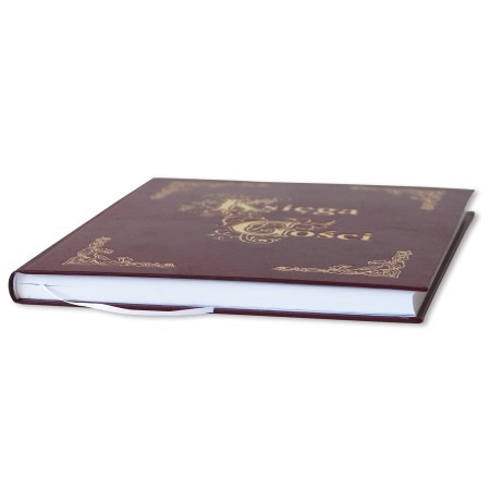 1829-319-082 Księga Gości złocona 255x320 - bordo bok